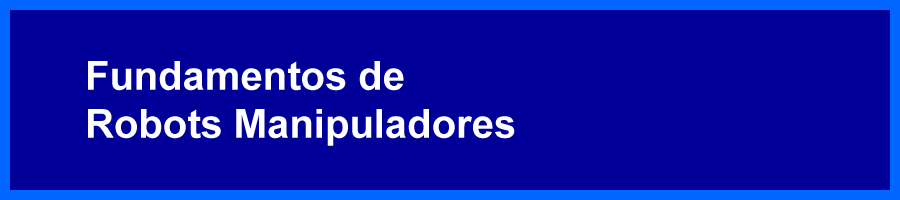 Fundamentos de robots manipuladores
