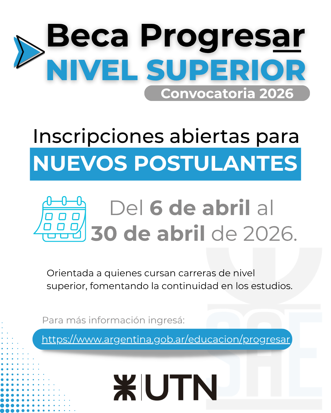BECA PROGRESAR 2026 1
