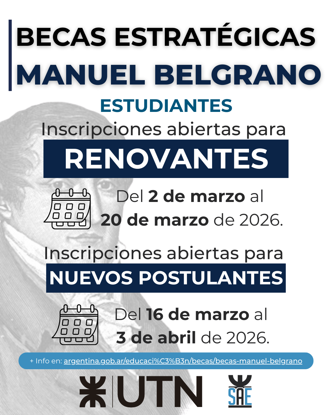 BECA BELGRANO 2026